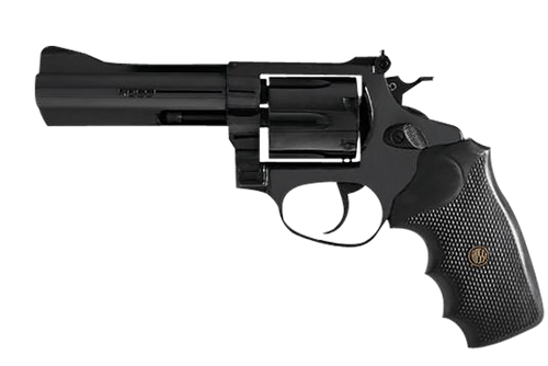 rossi rm66 38 special +p/357 magnum, 6" barrel, black, rubber grip, 6rd