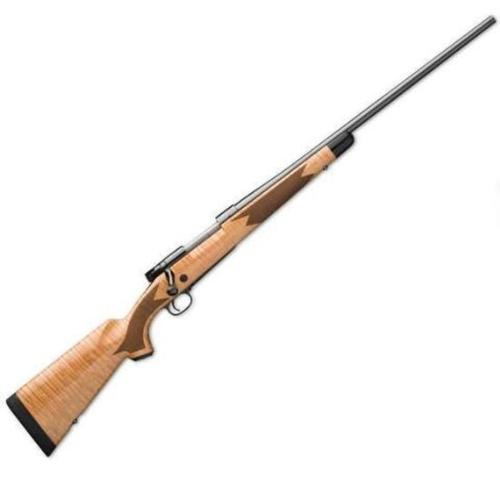 winchester repeating arms m70, 300 winchester magnum, 26" barrel, high gloss finish, maple stock, 3 round