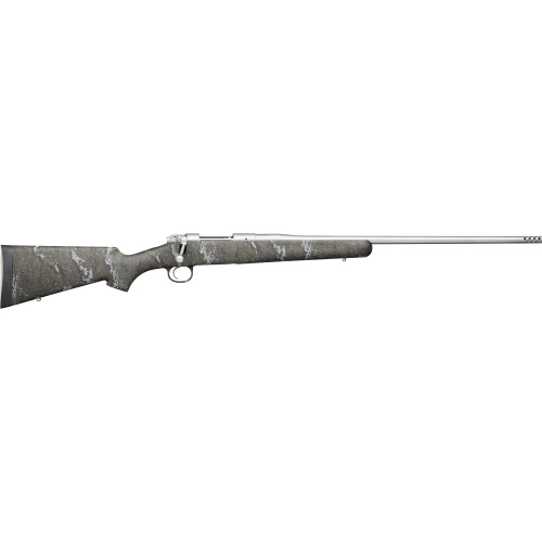 kimber hunter pro 6.5 creedmoor, 22" barrel, silver, desolve bak pattern, 3rd