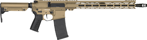 cmmg resolute mk4 300 blackout, 16.1" taper threaded barrel, coyote tan cerakote, 30rd