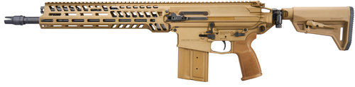 sig sauer mcx spear sbr 6.8x51mm, 13" barrel, coyote tan, qd flash hider, 20rd