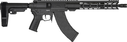 cmmg banshee mk47 7.62x39mm, 12.5" taper threaded barrel, black cerakote, 30rd