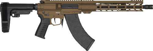 cmmg banshee mk47 7.62x39mm, 12.5" taper threaded barrel, midnight bronze cerakote, 30rd