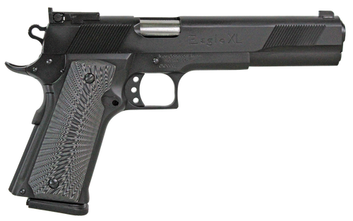 iver johnson eagle xl 45 acp +p, 6" barrel, black, g10 grip, 14rd