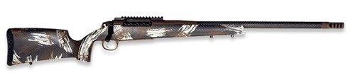 weatherby 307 alpine ct 308 winchester, 24" threaded barrel, wyo brown & backpack brushed accents, 4rd