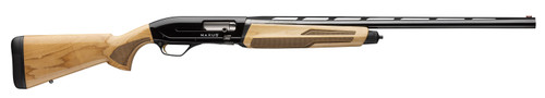 browning maxus ii hunter 12 ga, 3" chamber 28" barrel, black rec, maple furniture, 4rd