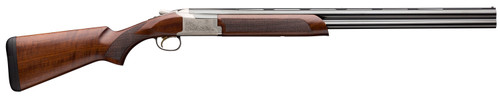 browning citori 725 field 28 ga, 3" chamber 28" barrel, grade ii/iii black walnut, engraved silver rec, 2rd