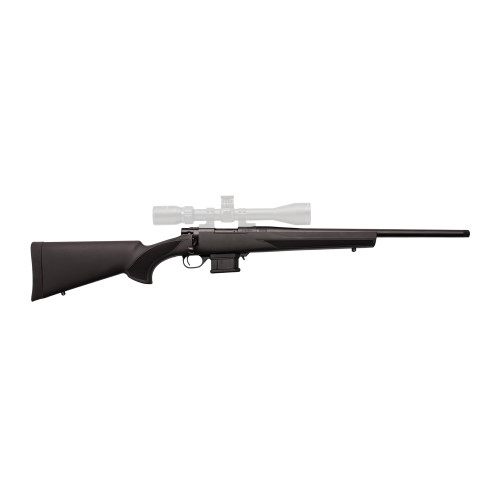 howa m1500 mini action 6mm arc, 22" threaded barrel, black, synthetic furniture, 5rd