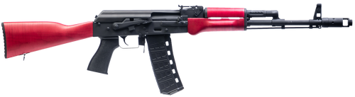 century ak74 bft556 core 5.56x45mm, 16.5" threaded barrel, russian red maple furniture, black rec, 30rd