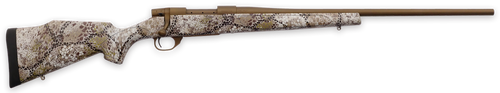 weatherby vanguard 30-06 springfield, 22" threaded barrel, badlands approach camo, bronze rec, 5rd