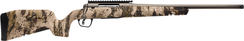 savage axis ii pro 308 winchester, 20" threaded barrel, western camo, flat dark earth rec, 4rd