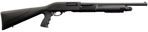 chiappa firearms 301 12 ga, 3" chamber 18.5" barrel, black, synthetic stock, 4rd