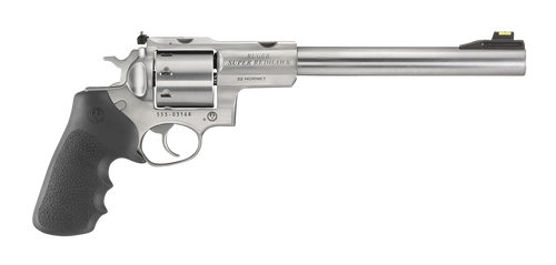 ruger super redhawk 22 hornet, 9.5" barrel, stainless steel, black monogrip, 8rd
