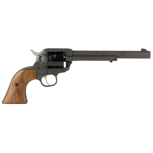 ruger wrangler talo edition 22 lr, 7.5" barrel, cobalt cerakote, walnut grip, desantis wild hog holster, 6rd