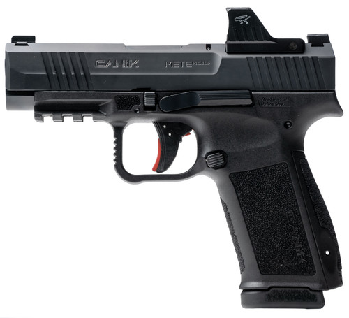 canik mete mc9ls 9mm, 3.63" barrel, black, mecanik mo1 optic, 17rd