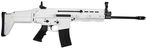 Fn Scar 16S 5.56X45Mm 16.25" Barrel Stormtrooper White Telescoping Stock 30Rd