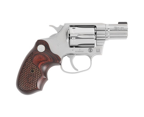 colt cobra talo exclusive 38 special, 2" barrel, stainless steel, snake scale walnut grip, 6rd