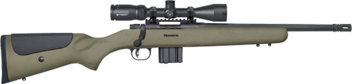 mossberg mvp lr tactical talo exclusive 300 blackout, 16.25" threaded barrel, olive drab green, vortex crossfire ii scope, 10rd