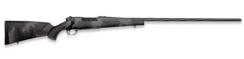 weatherby mark v live wild 25-06 remington, 24" threaded barrel, black/grey sponge pattern accents, gray rec, 4rd