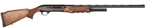 four peaks s2 12 ga, 3" chamber 28" barrel, wood furniture, black rec, 5rd