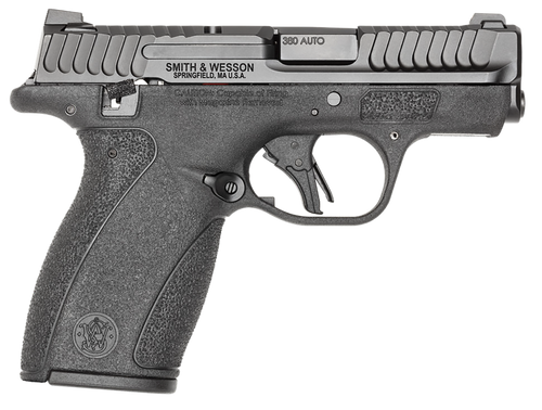 smith & wesson bodyguard 2.0 380 acp, 2.75" barrel, black, manual safety, x2 10rd magazines