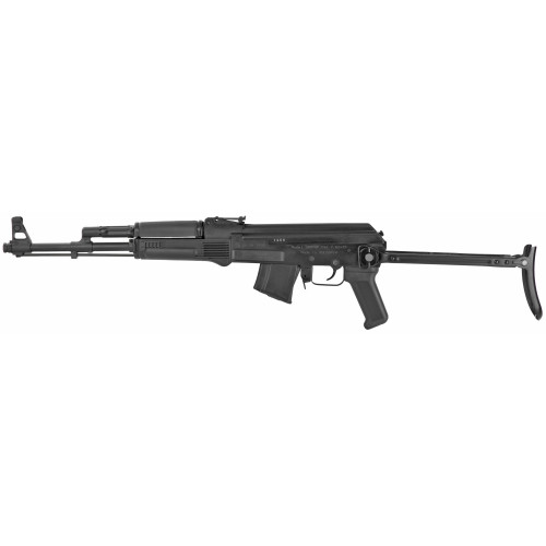 arsenal sam7uf-85 7.62x39mm, 16.3" threaded barrel, black, milled rec, polymer furniture, 10rd