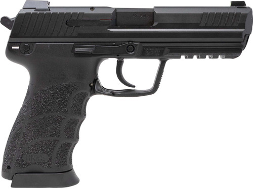 hk hk45 45 acp, 4.46" barrel, black, manual safety, picatinny rail, 10rd