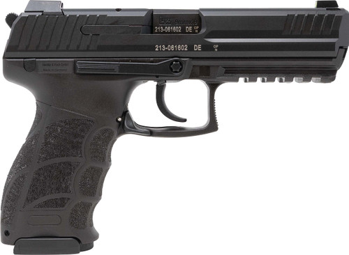 hk p30l v3 9mm, 4.45" barrel, black, no manual safety, picatinny rail, 15rd