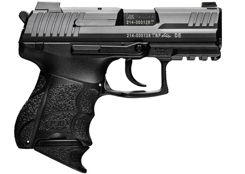 hk p30sk v3 compact 9mm, 3.27" barrel, black, night sights, 10rd