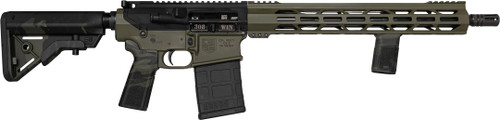 diamondback db10 308 winchester, 16" threaded barrel, olive drab green cerakote, b5 multicam furniture, m-lok rail, 20rd talo