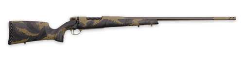 weatherby mark v apex 7mm backcountry, 26" threaded barrel, flat dark earth/black carbon fiber stock, fde rec, 4rd