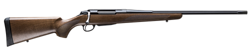 tikka t3x hunter 308 win 20" fluted threaded barrel, blued drilled & tapped steel receiver, fixed oiled walnut stock, 3rd