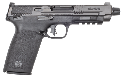 smith & wesson m&p 5.7 5.7x28mm, 5" barrel, black, optic ready, manual safety, 10rd