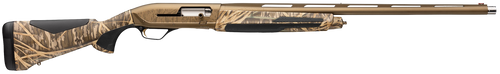 browning maxus ii wicked wing 12 ga, 3.5" chamber 28" barrel, mossy oak original shadow grass camo, bronze rec, overmolded grip panels, 4rd