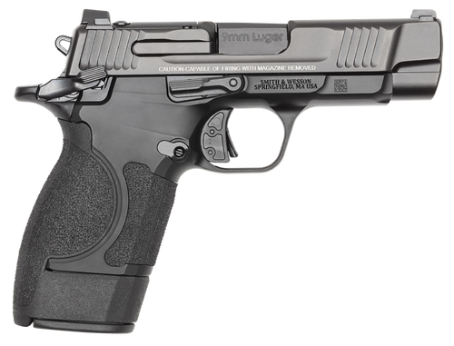 smith & wesson csx e-series 9mm, 3.6" barrel, armoniteblack, optic ready, 3 dot sights, 2x10rd mags