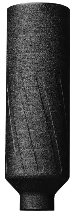banish 9k, 9mm, titanium construction, cerakote finish, black, direct thread 1/2x28