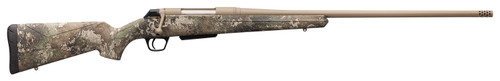 winchester xpr hunter 243 winchester, 22" threaded barrel, truetimber strata camo, flat dark earth rec, 5rd