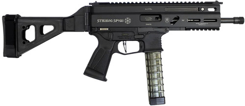 grand power stribog 10mm, 8" barrel, semi-auto, black, 20rd
