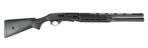 agency arms mac 2 tradesman 12 ga, 3", 18.5" barrel, black, m-lok, fiber front sight, 3 chokes, 3rd