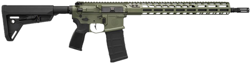 sig sauer m400 sdi 223 rem/5.56mm, 16" barrel, cerakote moss green, magpul sl stock, 2-stage matchlite duo trigger, 30rd