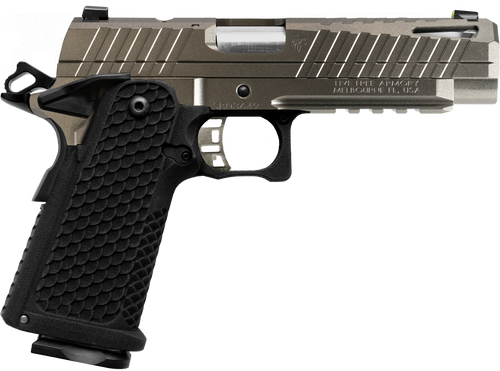 live free armory apollo 11 compact 9mm 4.15" barrel, elite platinum cerakote, 17rd