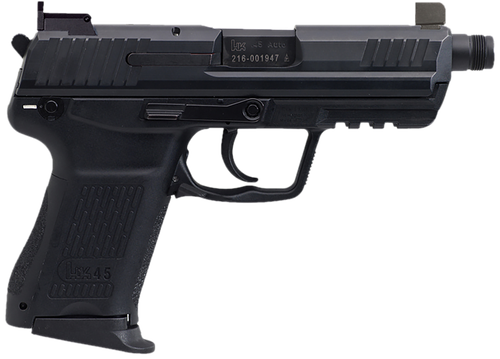 hk hk45c tactical 45 acp, threaded barrel, 2x10rd mags