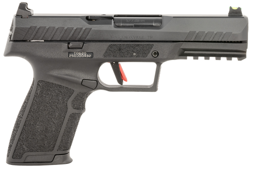tisas px-5.7 raptor 5.7x28mm, 4.86" barrel, qpq black, fiber optic sights, 2x20rd mags