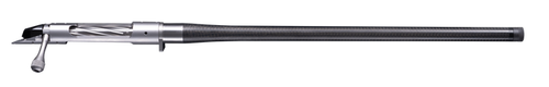 bergara premier series 6.5 prc, 22" carbon fiber barrel, #4 contour, threaded 5/8x24, 416 stainless, silver
