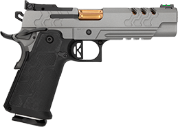 kimber 2k11 stainless target 9mm, 5" barrel, matte kimpro, granite, carbon fiber/kevlar grip, optics ready, 1x17rd, 2x20rd mags