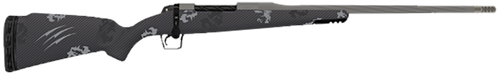 fierce twisted rogue mini 300 prc 22" tungsten cerakote steel threaded barrel, drilled & tapped steel receiver, lr negative comb phantom camo carbon...