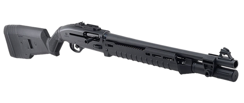 langdon tactical beretta 1301 ltt 12ga, 18.5" barrel, black anodized receiver, magpul stock, modified magpul zhukov forend, 7rd