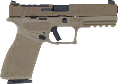 springfield echelon 4.5f 9mm, 4.5" barrel, cerakote flat dark earth, optics ready, front tritium, tactical u-dot, 2x10rd mags