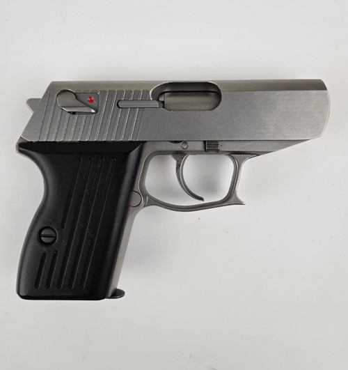 *used* detonics pocket-9 9mm, 3? barrel, stainless finish, 6rd