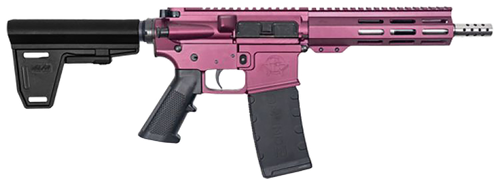 great lakes firearms ar15 pistol 223 wylde 7.50" barrel, chy/ss wild black cherry cerakote 30rd